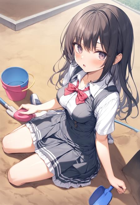 [SDXL&Pony] sand pit / 砂場