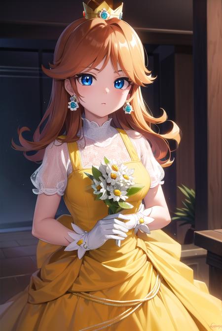 Princess Daisy (デイジー姫) - Super Mario Bros - COMMISSION