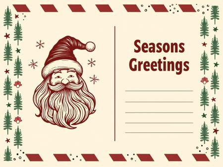 ? Christmas Postcard Template - Print your own generated X-mas card! ? [Flux]
