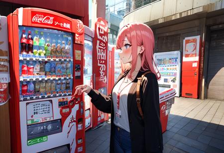自動販売機1 Vending Machines in Japan SDXL
