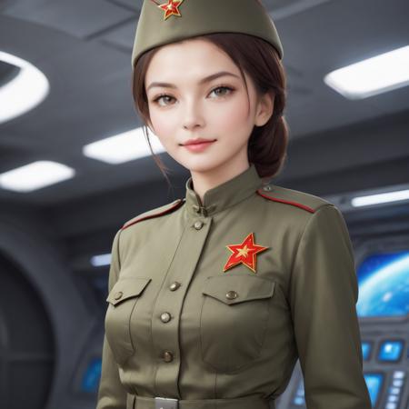Soviet Military Uniform版本SDXL v0.1 (ID: 401414)