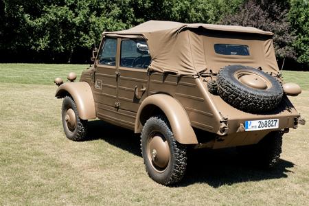 Kübelwagen - German WW2 military vehicle from Volkswagen