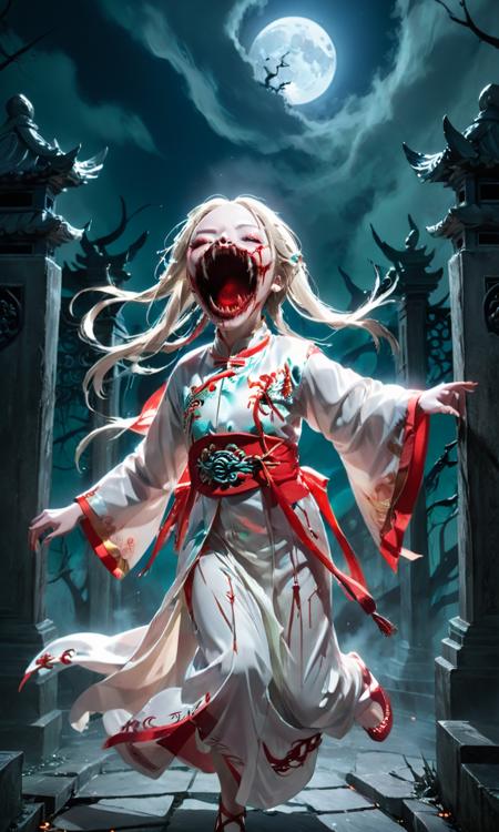 Monster Codex-Abyss girl | 怪物志-裂嘴女 | 深渊巨口