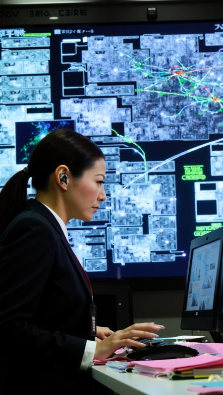 a Flux Lora model of Hong Kong ICAC Investigators