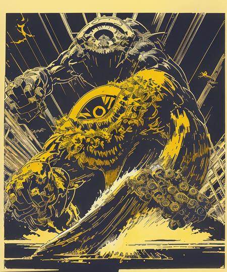 Yellow Devil + Evil Eye double model