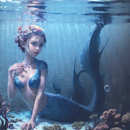 chinese mermaid-mermaid-Kraken 美人鱼|鲛人@spz