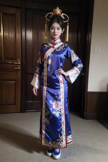 清代女性旗装