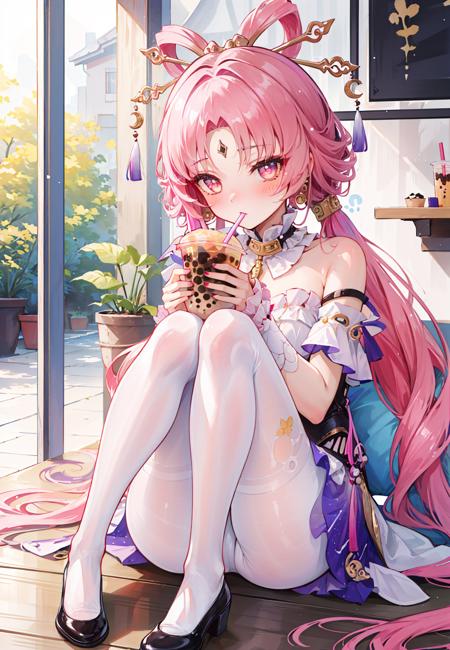 [SD1.5 & PONY] Honkai Star Rail - Fu Xuan | 符玄