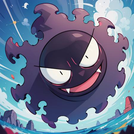 Gastly (Pokemon) (Pokedex #0092) [Pony & SD1.5]
