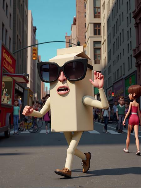 CLUMSY 3D MIX - Stylized 3d for FLUX
