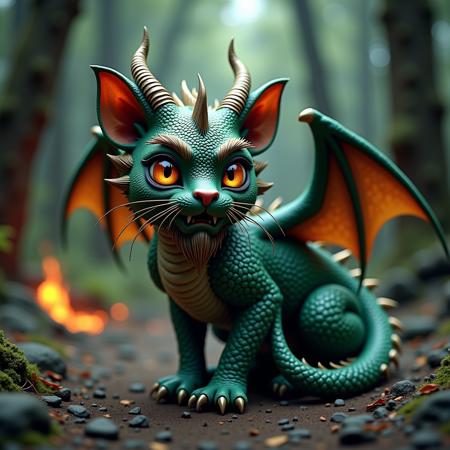 Magic Creatures: Draconic Cats! - Flux