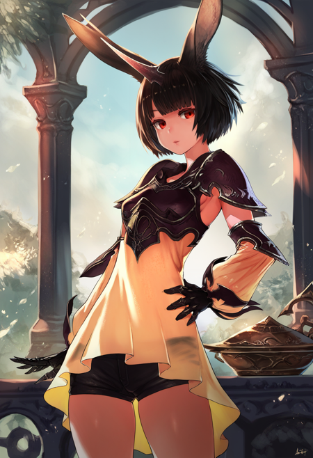 Shadowverse / Rage of Bahamut Moon Al'miraj Ramina版本Pony (ID: 498355)