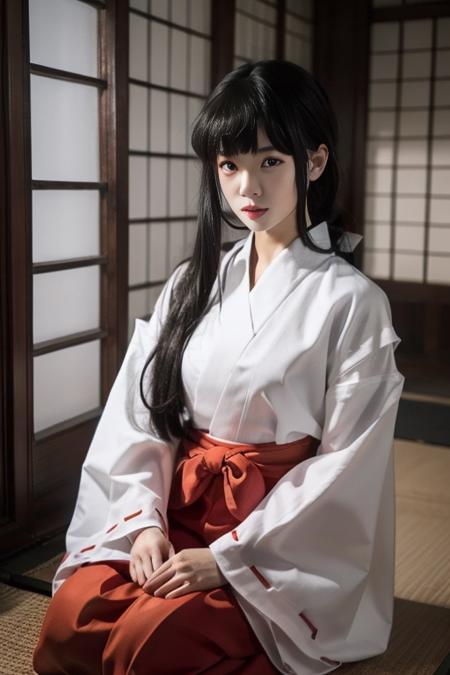 桔梗 巫女服 kikyo miko
