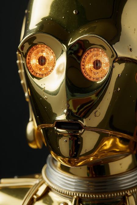 C-3PO - Flux1.D & SDXL