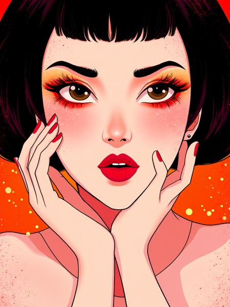 Flux Imitation of Ukiyoe style