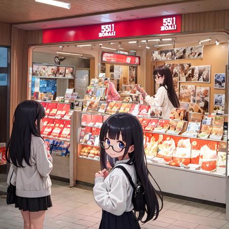 大阪名物 豚まん餃子焼売エビ焼売にアイスキャンデーのお店 / 551 HORAI SD15