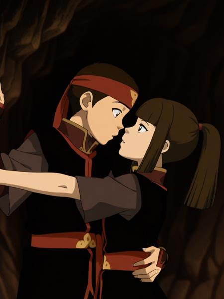 Fire Nation School Uniform + Onji [Avatar: The Last Airbender]