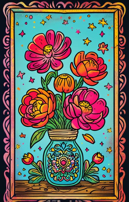 A colorful coffee shop poster or similar style - tangbohu [SDXL] 13