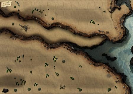 Table Rpg / D&D Maps #2 - Desert
