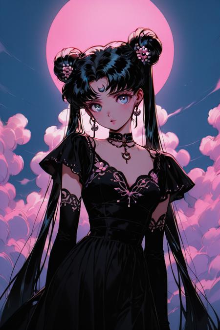 Gothic Neon Retro Style [Illustrious]