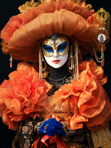 Venetian Carnival Dress Mask ?PapyLoop?