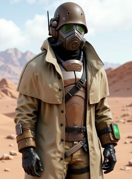 Desert ranger VX - Flux Dev / fallout new vegas