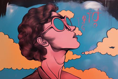 psychedelic funk art style