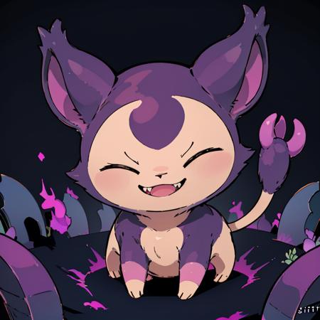 Shadow Skitty - Halloween Form (Fakemon) (Pokedex #0300)