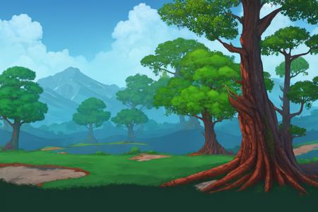 Background Style (Terraria) LoRA