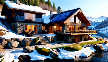 mountain family houses