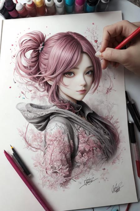 Very High Quality Handmade Drawing Generator Concept