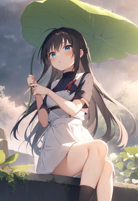 leaf umbrella / 葉っぱの傘