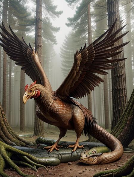 Mythical Creature - Cockatrice