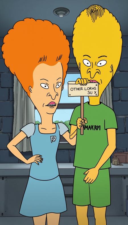 The Beavis and Butthead Loogie Lora