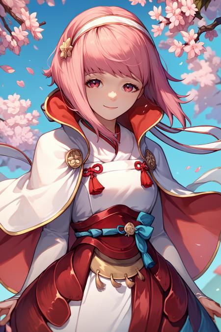Sakura/サクラ (Fire Emblem Fates) SDXL LoRA | 4 Outfits [Pony Diffusion]版本v1 (Pony Diffusion XL) (Pony Diffusion XL)