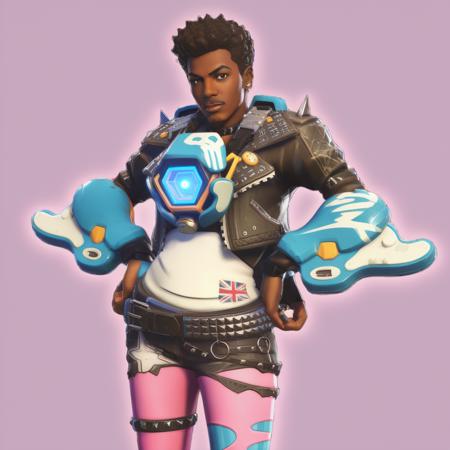 Awesome Overwatch TRACER Punk clothes