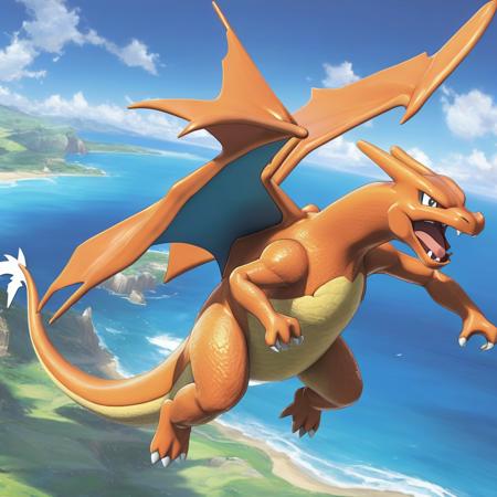 XL Charizard Pokemon - by HailoKnight