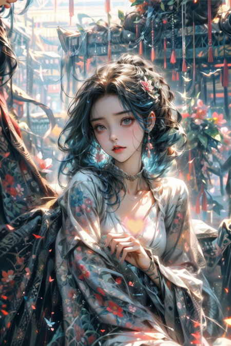 Box series -- Chinese style sister dark green robe版本v1.0 (ID: 145184)