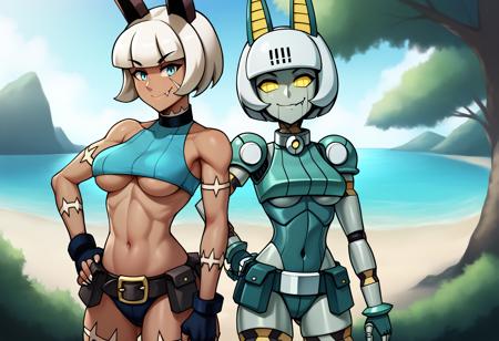 Ms. Fortune & Robo-Fortune | Skullgirls