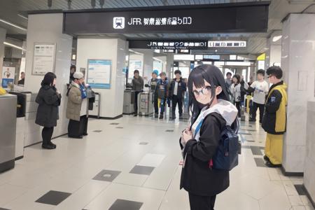 JR大阪駅御堂筋口 Midosuji Exit of JR Osaka Station SD15