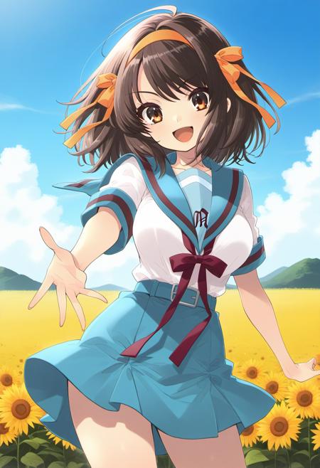 涼宮 ハルヒ illustrious版 (涼宮ハルヒの憂鬱) / Suzumiya Haruhi (The Melancholy of Haruhi Suzumiya)版本v1.0 (ID: 1045389)