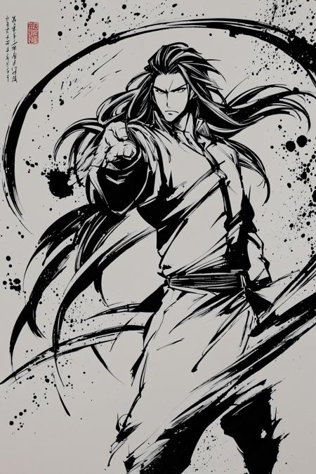 [XL] Okazu/[墨絵師] 御歌頭/[墨绘师] 御歌头  浓重水墨印象画风- Artist Style