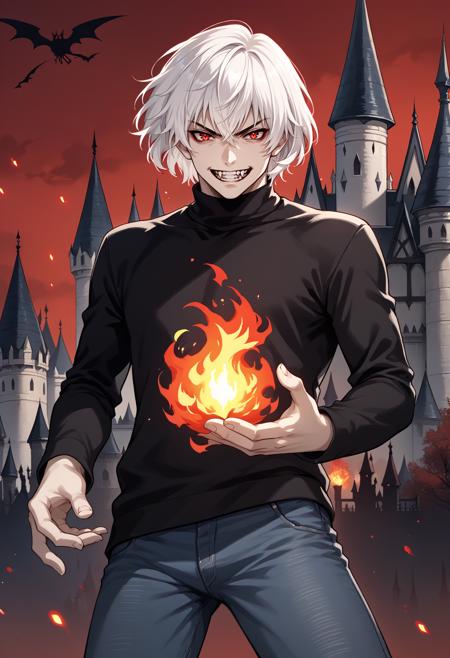 Soma Cruz (Castlevania: Dawn of Sorrow / Aria of Sorrow) [Pony Diffusion]
