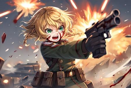 Tanya Degurechaff (Youjo Senki) [FLUX+Pony+SD+XL+Illustrious]