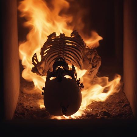 Inside Crematorium