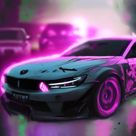 Flonix's Fast but Furios - A Universal Neon Cyber Model of SICK cars and Styles - Model 2.X Embedding