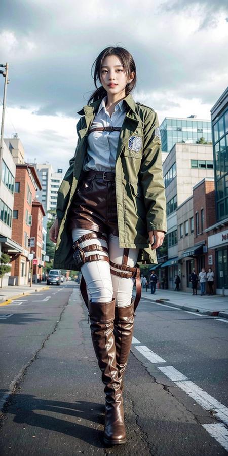 Survey Corps Uniform (Attack on Titan) [Pony & SD1.5]