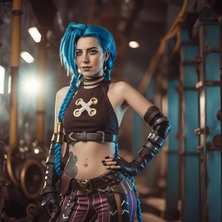 Jinx - Arcane - League of Legends - Flux1.D & Realistic SDXL