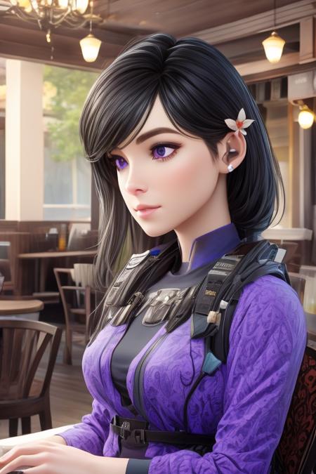 Aruni from Rainbow Six Siege