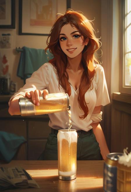 Pouring drinks (teapot, bottle, jug etc.) concept for Pony版本V1 (ID: 802648)